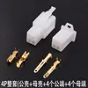Conector Plug-in Macho y Hembra de 2.8 mm para Motocicleta y Vehículo Eléctrico Conector de Cable 2P3P4P6P9P
