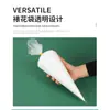 Bolsas Desechables para Decorar Pasteles, Herramientas Gruesas de Grado Alimenticio para Hornear Crema de Pasteles, Bolsas Desechables para Manga Pastelera para Suplemento Alimenticio de Bebé