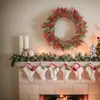 Guirnalda Artificial Artificial Navidad Acción de Gracias Otoño Boda Fiesta Decoración Puerta Casa Colgante Decoración Ropa Festiva