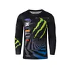 Camiseta de Manga Longa Personalizada Ox Cycling Roupas para Moto Off-Road Downhill Mountain Bike Off-Road Esportes ao Ar Livre Respirável