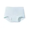 Ropa Interior Femenina Boxer Pequeño de Algodón Puro Estampado Fresco Cintura Media Transpirable Amigable con la Piel 10A Antibacteriano Entrepierna Extendida Ropa Interior Femenina de Algodón Puro