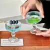 Copa repujada con un diseño elegante, copa de cóctel mini, vaso creativo para bebidas, copa de martini, copa de postre
