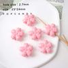 Cuentas de Sakura Acrílico Hecho a Mano Primavera DIY Colgante Hecho a Mano Cadena para Colgar Llavero Colgante para Bolsos Material de Joyería Ccd