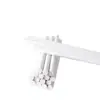Suministrado directamente por el fabricante: Accesorios decorativos para muebles DIY, varillas redondas decorativas de madera maciza de fresno para tejer cuerdas, se pueden procesar