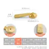 Novo Pingente Estilo Chinês Retrô Maçaneta de Gaveta de Latão Sólido, Puxador de Anel Dourado Antigo de Furo Único para Armário e Porta de Guarda-Roupa