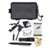 Caja de herramientas de rescate de emergencia al por mayor de fábrica, caja del tesoro de supervivencia multifunción, accesorios SOS, caja de herramientas, caja de preparación para el combate