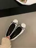 Zapatos Planos Estilo Coreano, Zapatos Bajos de Punta Cuadrada, Zapatos Individuales Cómodos de Lunares con Lazo, Zapatos de Ballet, Elegantes Zapatos de Princesa, Zapatos de Corte Bajo para Mujer