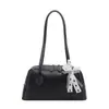 Bolsa de ombro estilo coreano, alta qualidade, retrô, grande capacidade, nova moda 2026 bolsa travesseiro, bolsa de ombro de nicho para o dia a dia para mulheres