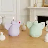 Guirlanda de Amor Transfronteiriço Ornamento de Anjo Gordo Molde de Silicone DIY Superfície Lisa Vela Listrada Molde de Gesso