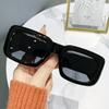 Sesión de fotos de moda callejera personalizada Gafas de sol modernas y geniales con protección solar Gafas de sol con protección UV Gafas de sol Candy para mujer Gafas de montura pequeña