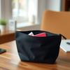 Bolsa de Cosméticos de Color Sólido para Niña Portátil Diaria Gran Capacidad Casual Bolsa de Lavar Pequeña Bolsa de Cosméticos Logo Personalizado