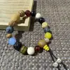 Pulseira Wenwan de Dezoito Sementes de Alta Qualidade, Rosário Bodhi Multi-Tesouro, Pulseira de Casal Masculina e Feminina, Atacado de Fabricante de 18 Sementes