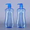 Botella de Detergente para Platos de 1.1 Litros Transparente Botella de Empaque Químico Diario Cabeza de Bomba de Presión Pet Botella de Plástico Botella de Gel Antibacterial de 1100ml