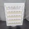 Soporte de Exhibición de Joyería para Celebridades de Internet para Transmisión en Vivo, Soporte de Exhibición de Aretes Giratorio Automático Manual y Eléctrico, Acrílico, Estilo Neutro