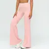 Pantalones de Pierna Ancha Cepillados Otoño e Invierno Zechuang Cintura Alta Color de Contraste Holgados Casuales Ropa Deportiva para Exteriores Running Fitness 7028