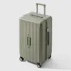 Mala de Viagem Grande e Resistente com Cadeado de Senha e Zíper, Mala de Viagem Moderna, Bagagem para Mulheres e Homens com Rodas Universais