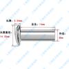 Remache sólido de cabeza semicircular de acero inoxidable 304, remache de cabeza redonda de percusión M0.8-M6 GB867