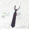 Vermelho Azul Dourado Vermelho Listrado Pessoas Preguiçosas Estilo Japonês Estilo Universitário Gravata Feminino Formatura Foto Marrom Gravata Borboleta Masculina