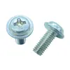 Tornillos Phillips de Cabeza Plana Personalizados con Brida Integrada, Tornillos de Máquina de Cabeza Plana con Arandelas, Tornillos de Máquina de Cabeza Redonda