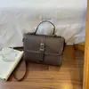 Bolso de Hombro Cruzado Pequeño Cuadrado de Moda Versátil Simple con Estampado de Cocodrilo, Tendencia Otoño 2026