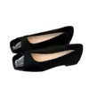 Zapatos de salón poco profundos de punta cuadrada estilo francés para mujer, nuevo modelo de verano 2026, zapatos de maternidad para combinar con faldas, zapatos Mary Jane de tacón grueso