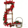 Flores Artificiales, Flores de Seda, Guirnaldas de Ratán, Guirnaldas de Rosas, Tubos de Aire Acondicionado, Arcos de Boda, Guirnaldas de Flores Decorativas Envolventes