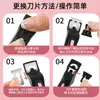 Tijeras de Corte Recto para Uñas, Tijeras Francesas en Forma de U con Plato Giratorio, Tijeras para Dar Forma a Puntas de Uñas de Extensión de Fototerapia de Uñas de Cristal, Herramientas de Arte para Uñas