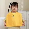 Babeiro Impermeável Paninho de Lavar para Crianças Médias e Grandes Outono e Inverno Comer Anti-Sujeira Babador para Saliva de Idosos Roupa Anti-Molhar Babeiro Fofo