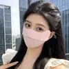 Mascarilla de Protección Solar Facial Completa para Mujer, Máscara Transpirable de Sensación Fría para el Verano, Protección UV para Exteriores, Mascarilla Facial de Fácil Respiración