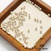 Zhen Tu Turquesa Blanca Imitación Calavera 3D Estrella de Mar Agujero Recto Cuentas Espaciador Pulsera DIY Colgante Versátil Materiales