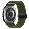 Adequado para Pulseira de Relógio Samsung Watch 8 Nova Pulseira de Relógio de Nylon Elástico com Fivela Magnética