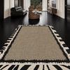 Alfombrilla de Bucle de Seda, Estilo Francés, Uso Doméstico, Resistente a la Suciedad, Resistente al Desgaste, Fácil de Mantener, Felpudo para Entrada, Raspa Barro, Elimina Polvo, Adecuada para Puertas de Entrada, Disponible para Venta al por Mayor, Antideslizante