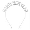 Moda Transfronteriza Sombreros de Fiesta para Nochevieja Adornos para la Cabeza de Año Nuevo Diademas Accesorios para Eventos Escolares y de Empresa