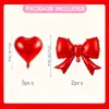 Decoraciones de Navidad San Valentín 2026 Feliz Año Nuevo Pequeños Regalos Decoraciones para Fiestas Arreglos de Cumpleaños Globos de Película de Aluminio