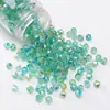 Cuentas de Arroz de Doble Punta de Dos Colores Aurora de Súper Alta Calidad de 4 mm, Cuentas Sueltas para Pulsera, Collar, Joyería Hecha a Mano con Cuentas, Accesorios