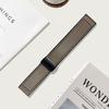 Adecuado para Huawei Gt5 Correa de Reloj de Cuero con Patrón de Caballo Loco Correa Magnética de Silicona Xiaomi S4 Samsung Watch6 Reloj
