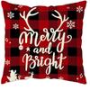 Las Fundas de Almohada Estampadas de Lino Más Populares de Navidad e Invierno de Amazon, Lindas Decoraciones para Sofá, Venta Directa de Fábrica