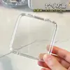 Caixa de Unhas Armadura de Usar Caixa de Joias Resistente a Quedas Transparente Alta Portátil Arco Espessada Embalagem de Armadura Caixa de Exibição com Fio