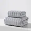 Toalha de Banho Grande Espessa para Adultos 90*170 Secagem Rápida, Absorvente, Macia, Comércio Exterior Transfronteiriço Fabricante de Toalha de Banho Grande em Fleece de Coral Atacado