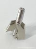 Recortador de Vello Nasal Artefacto para Limpieza de Fosas Nasales Tijeras de Punta Redonda de Acero Inoxidable Tijeras de Belleza Compactas para Hombre Recorte Manual de Vello Nasal