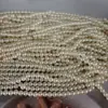 Fornecimento Direto da Fábrica ABS Imitação Pérola Furo Reto Plástico Contas Soltas Acessórios de Roupa DIY Casamento Contas Falsas de Pérola