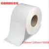 Etiqueta de papel de placa de cobre directa de fábrica 100*150*500 rollo en blanco papel estucado etiqueta autoadhesiva