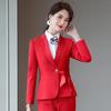 Ropa de trabajo nueva para otoño e invierno, moda de trabajo, traje, falda ol para mujer, moda estilo occidental, uniforme de azafata, uniforme de recepción para mujer