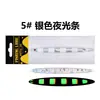 Plancha de hierro costera larga 10g-100g meneo lento lance largo pesca en mar con ojos pez plomo 10 colores papel de color láser bolsa de PVC