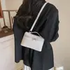 Bolso de Moda con Patrón de Lichi para Mujer, Nuevo Modelo 2026, Bolso Simple Tipo Caja, Bolso Cruzado Versátil de Gama Alta de Nicho