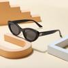 Gafas de sol Advanced Sense, resistentes a los rayos UV, modernas, estilo ojo de gato, para todo tipo de rostros, redondas, adelgazantes, elegantes, para uso urbano.