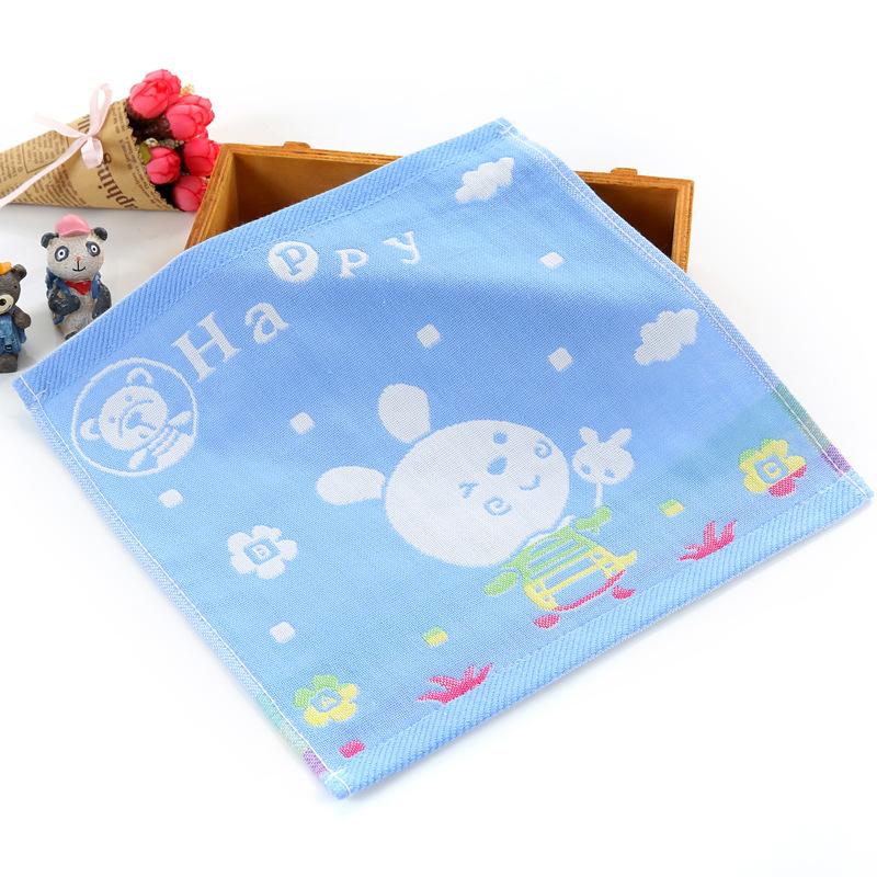 3层纱布方巾详情4