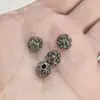 1 Colgante Redondo Nuevo de Aleación con Forma de Flor con Varios Cuentas Espaciadoras y Cuentas Sueltas para Accesorios de Pulsera y Collar DIY Venta al por Mayor