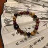 Novo Sândalo Estilo Chinês Multi-esferas Contas Pulseira de Mão Bambu Feminino Antigo Zen Rosário Estilo Étnico Retrô Mão G