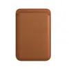 Porta-Cartão Magnético Adequado para Apple Iphone13/14 Porta-Cartão de Couro Adesivo Traseiro para Celular Magsafe Porta-Cartão Presente